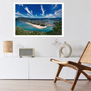 Blues Framed canvas