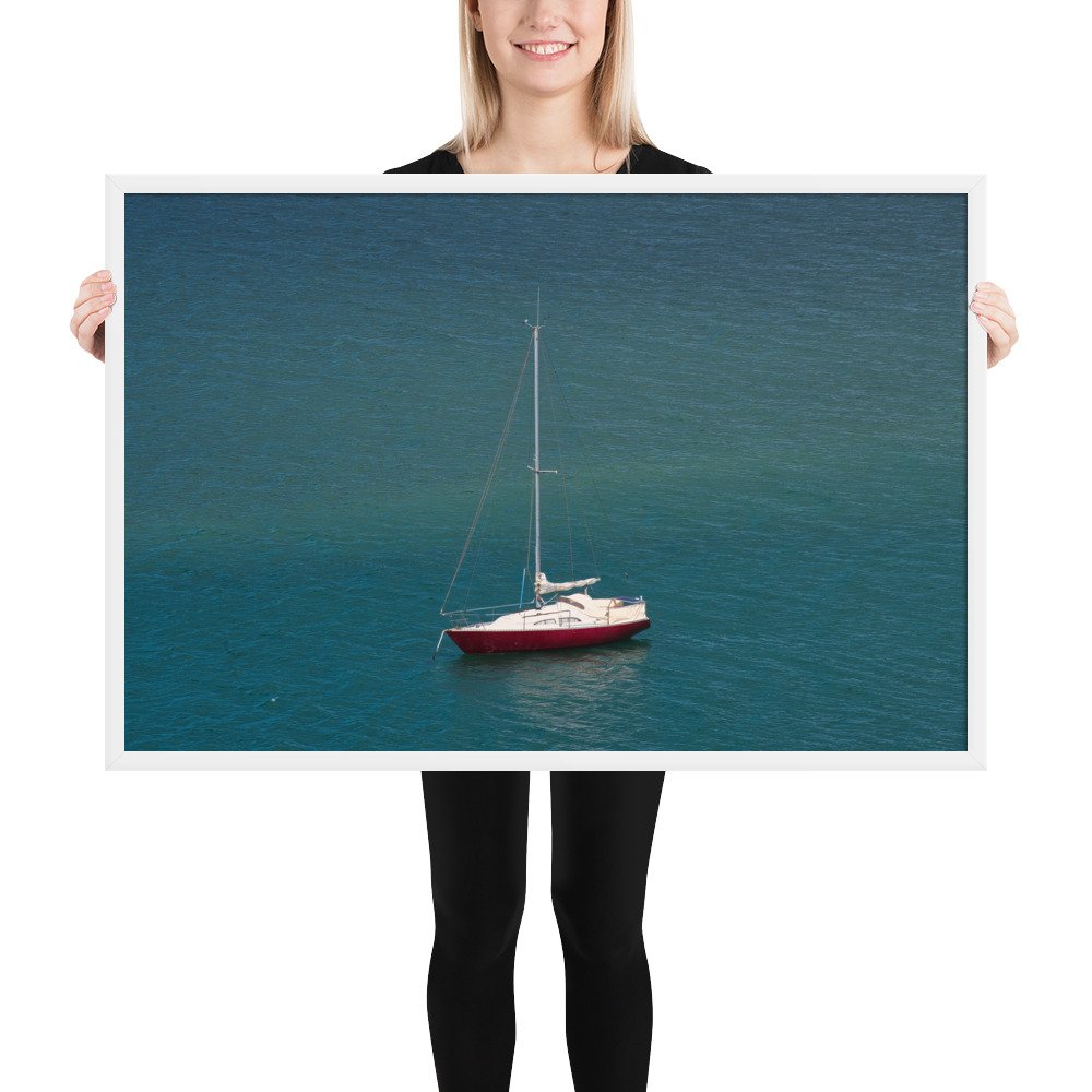 Boat Framed poster