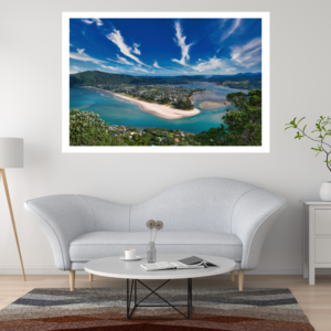 Beach View Photo paper poster